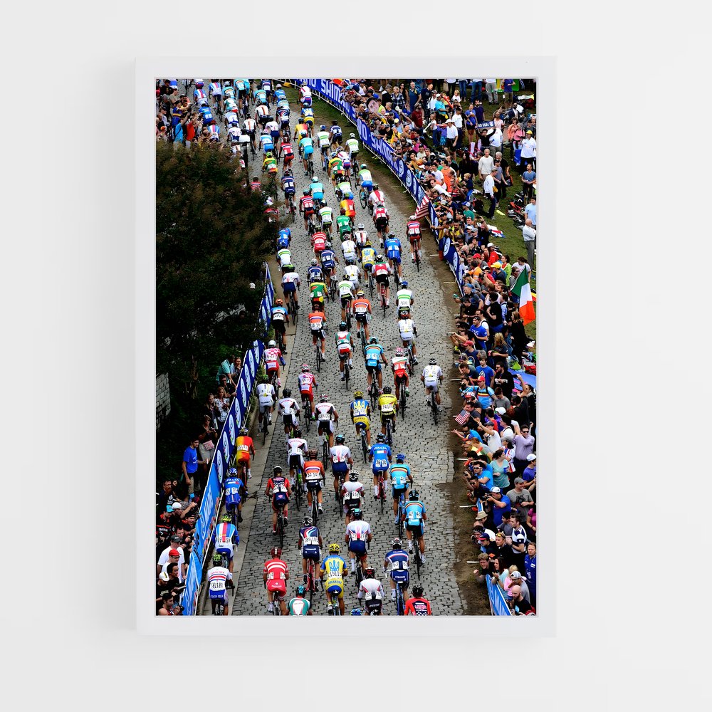 Poster Paves de la Victoire – affiche Cyclisme (vue 3)